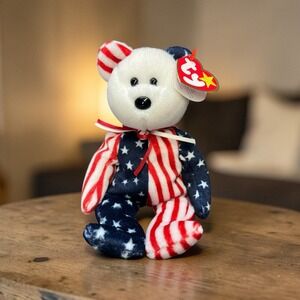TY Beanie Baby – Spangle The Bear Excellent Condition With Tags